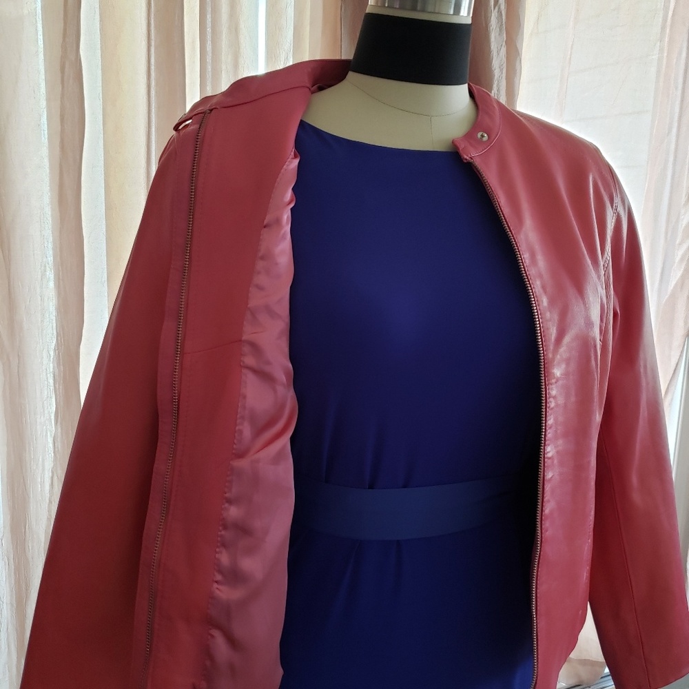 Genuine leather jacket. - Picture 4 of 4